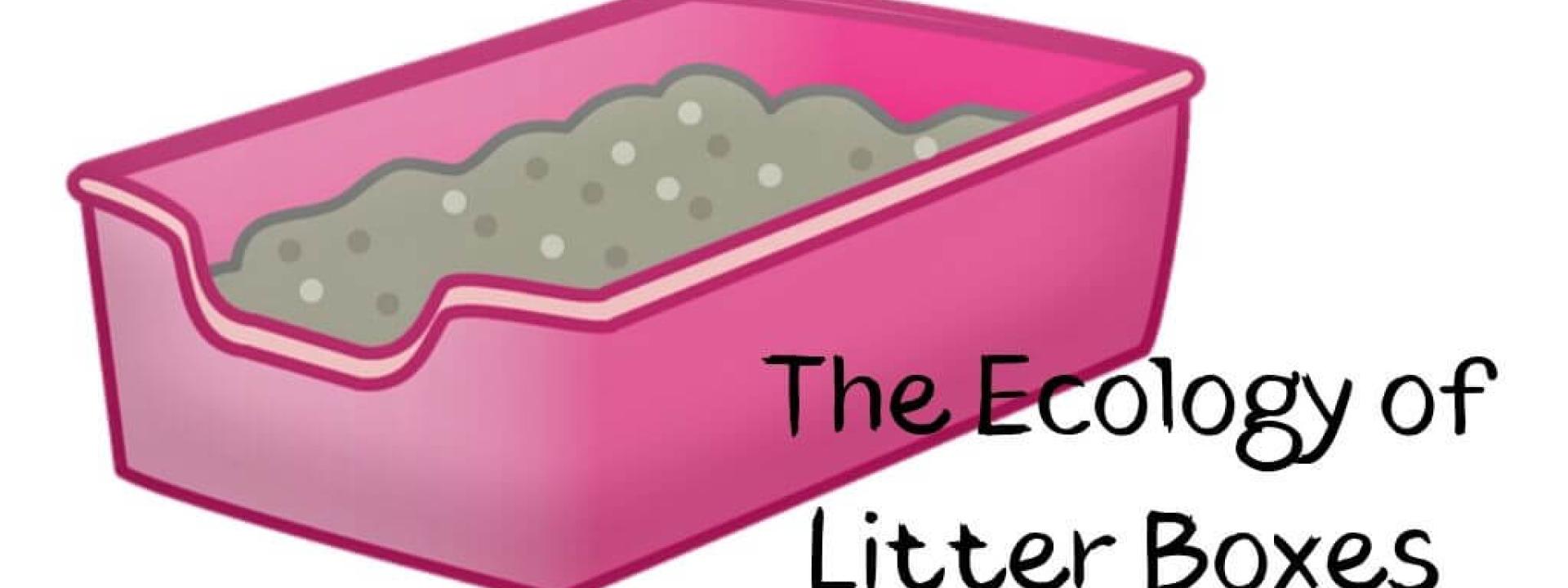 Illustration of a litter box